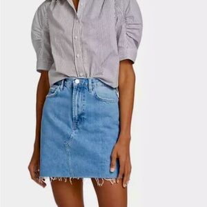 FRAME Denim Skirt